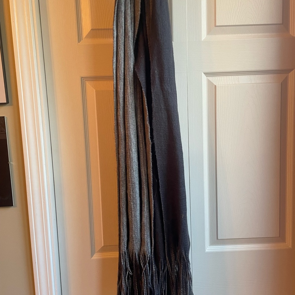 Express grey and black scarf scarves womens